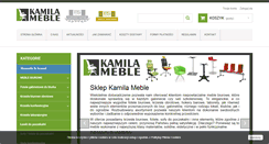 Desktop Screenshot of kamilameble.pl
